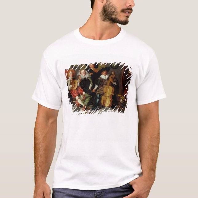 Das Konzert (Öl auf Platte) T-Shirt (Vorderseite)