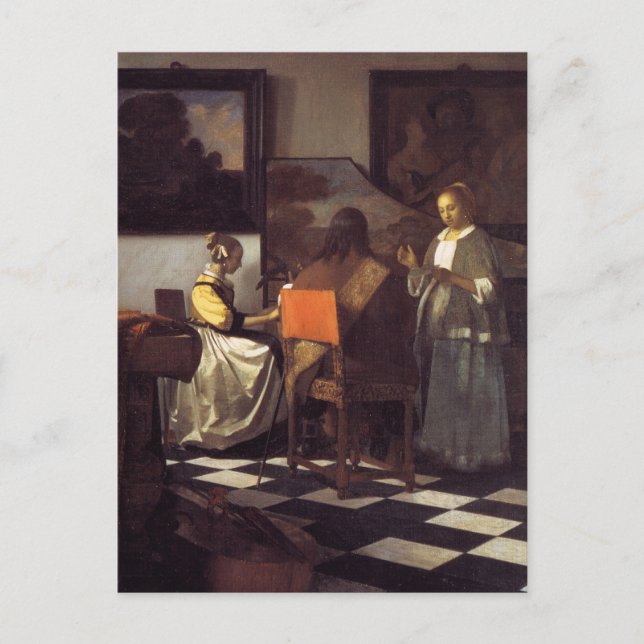 Das Konzert Postkarte (Vorderseite)