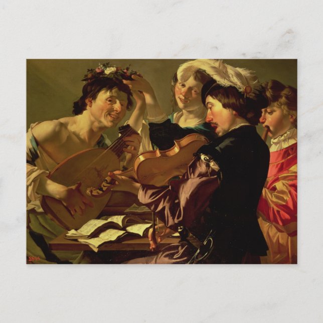 Das Konzert Postkarte (Vorderseite)