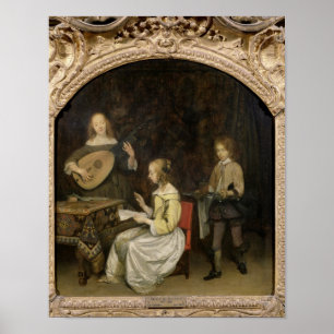 Das Konzert: Sänger und Theorbo Player Poster