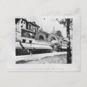 Das Konzert von Trianon in Paris Postkarte
