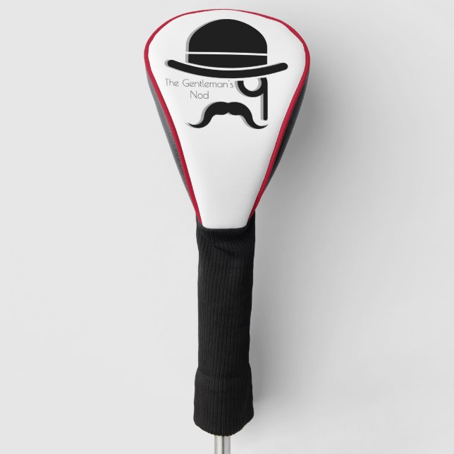 Das Kopfnicken des Herrn Golf Headcover (Vorderseite)