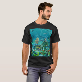 Das Korallenriff-Schatz der Meerjungfrau T-Shirt
