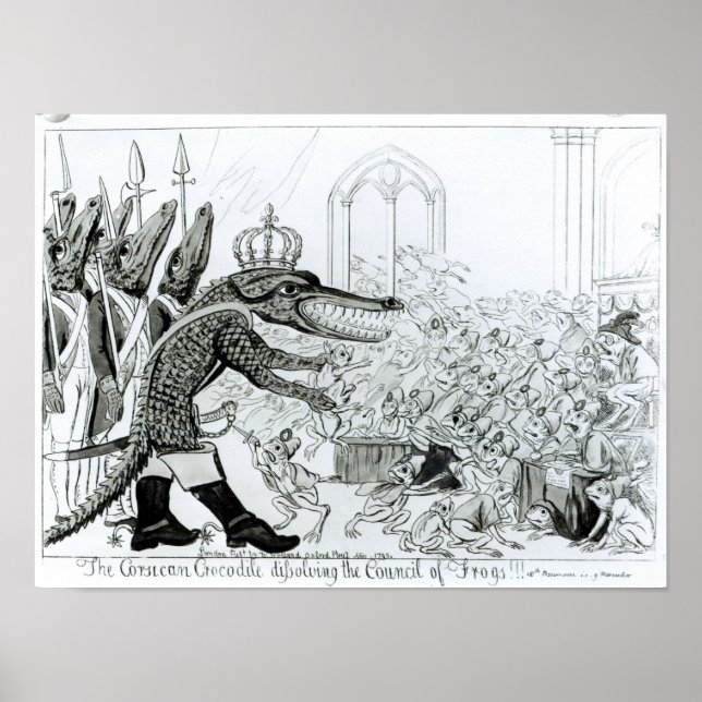 Das korsische Krokodil Poster (Vorne)