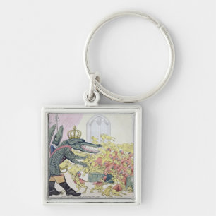 Das korsische Krokodil Schlüsselanhänger