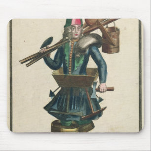 Das Kostüm des Maurers Mousepad