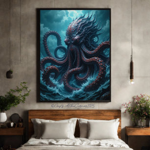 Das Kraken-Monster Poster