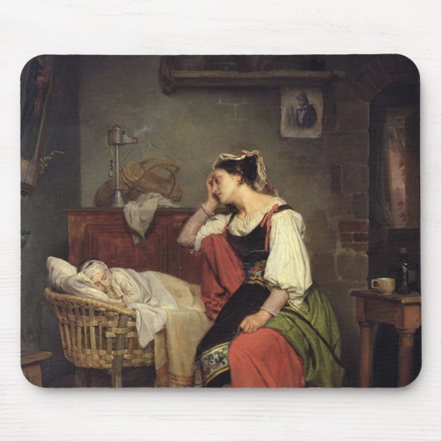 Das kranke Kind Mousepad (Vorne)