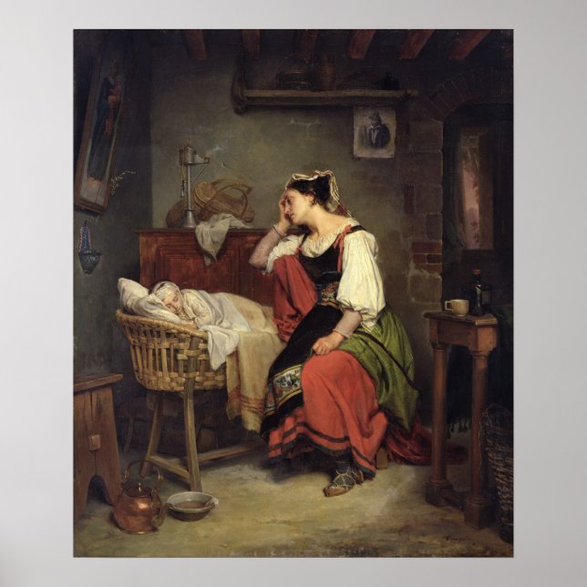 Das kranke Kind Poster (Vorne)