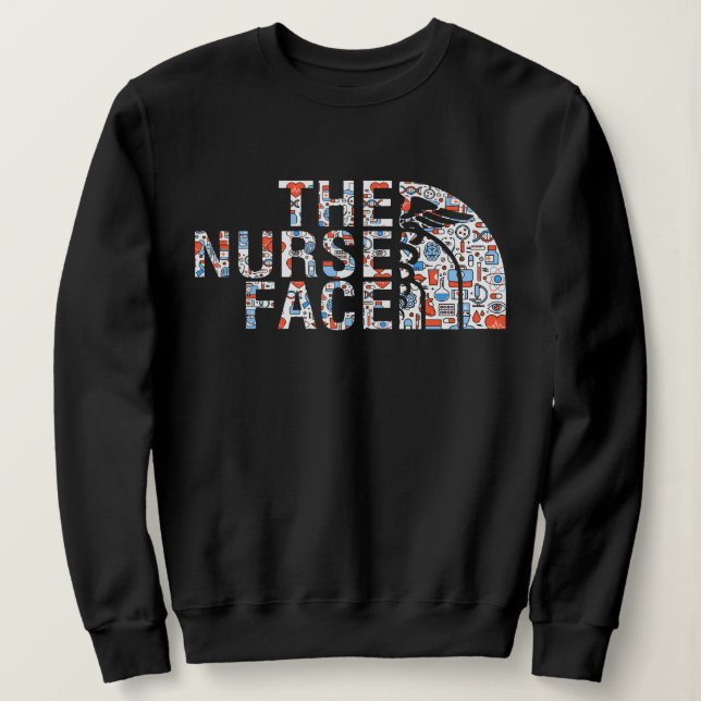 Das Krankenbett, Sweatshirt, RN LPN, Studentennahr Sweatshirt (Design vorne)