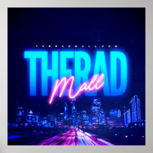 Das Krasse Mall "Wave 6" Poster (30" x 30")