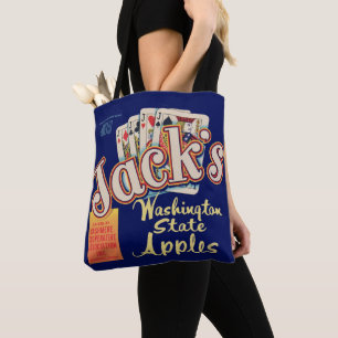 Das Kratetikett des Jacks in Washington Staat Appl