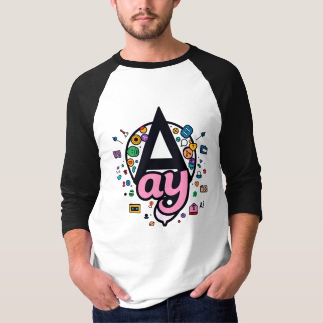 Das kreative Icon "Ay" T-Shirt (Vorderseite)