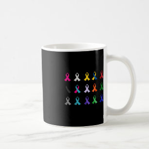 Das Krebsbewusstsein der Welt kreuzt Christliches Kaffeetasse
