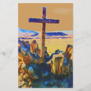 Das Kreuz der Erlösung-Gerettet_ Briefpapier