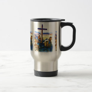 Das Kreuz der Erlösung-Gerettet_ Reisebecher