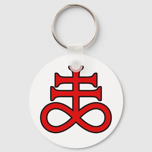 Das Kreuz des Schwarzen Alchemisten Schlüsselanhänger (Vorderseite)