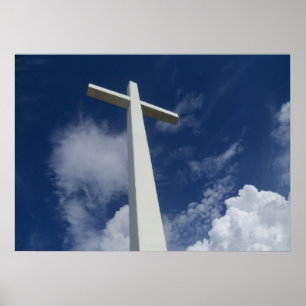 Das Kreuz des wiederauferstandenen Christ Poster-F Poster