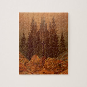 Das Kreuz in den Bergen, 1812 (Öl auf Leinwand) Puzzle