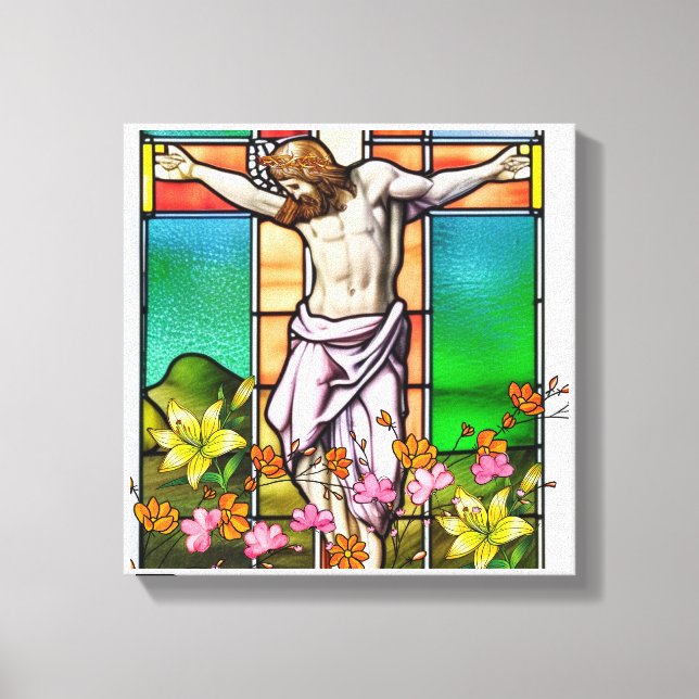 Das Kreuz Leinwanddruck (Vorderseite)