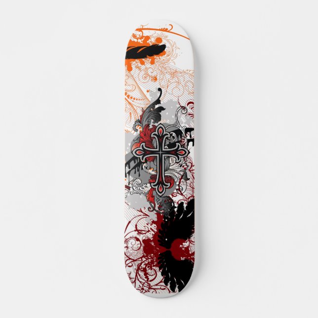 Das Kreuz Skateboard (Vorne)