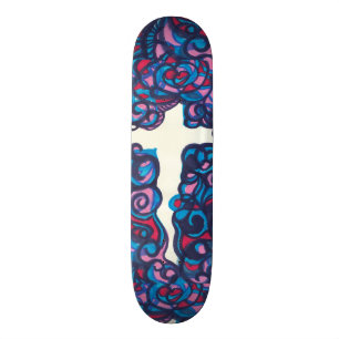 Das Kreuz vor mir Skateboard