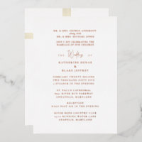 Das Kreuz vor uns Gold beide Eltern Hochzeit