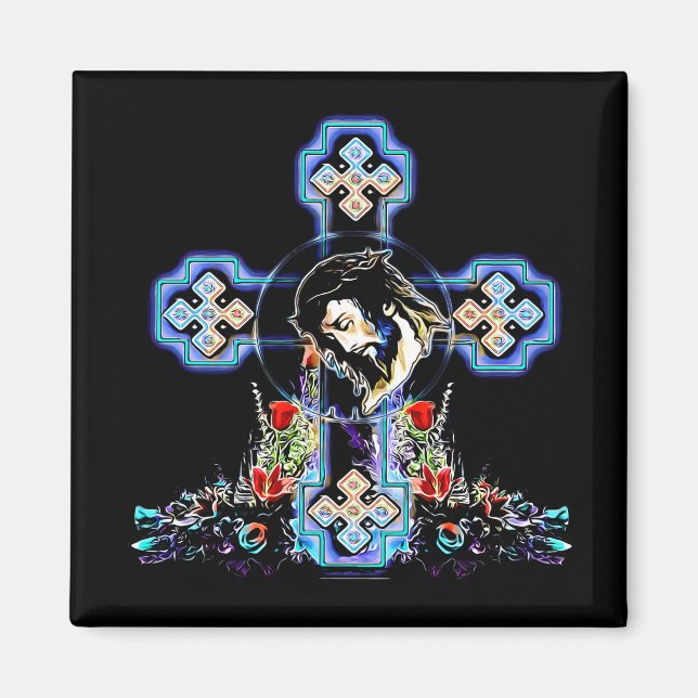 Das Kreuzmagnet Magnet (Vorne)