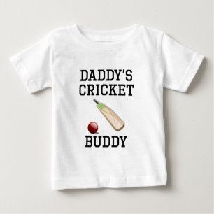 Das Kricket-Freund des Vatis Baby T-shirt
