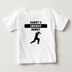 Das Kricket-Freund des Vatis Baby T-shirt