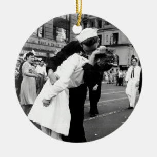 Das Kriegs-Auf Wiedersehen Quadrat manchmal küsse Keramikornament