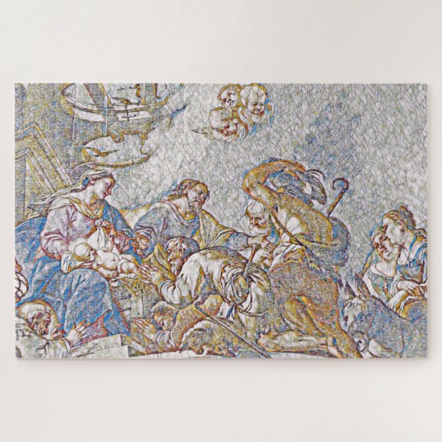 Das Krippenpuzzle Puzzle (Horizontal)