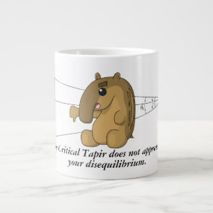 Das kritische Tapir - strukturelle Geologie Jumbo-Tasse