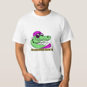 Das Krokodil in mir niedliche schöne Gestaltung T-Shirt