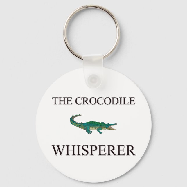Das Krokodile-Whispern Schlüsselanhänger (Vorderseite)