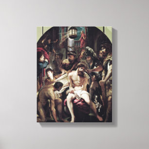 Das Krönen mit den Dornen, 1602 Leinwanddruck