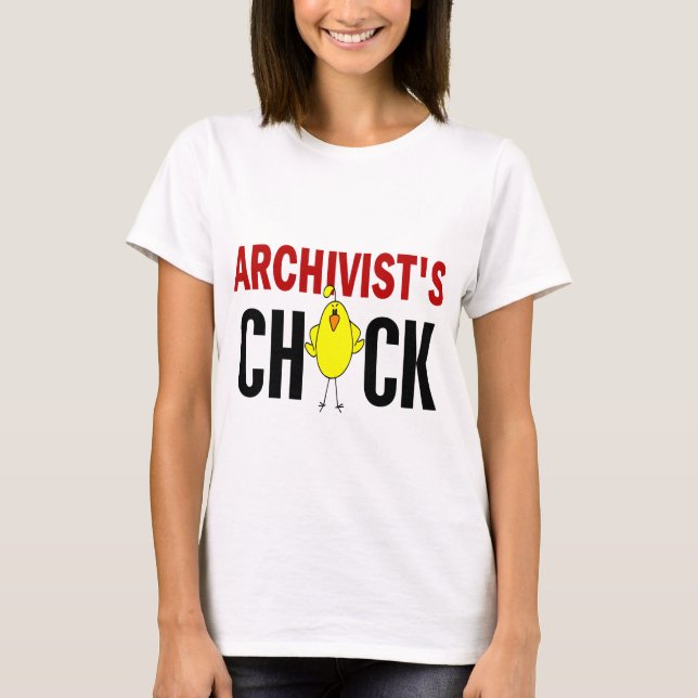 Das Küken des Archivars T-Shirt (Vorderseite)