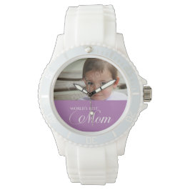 Das kundenspezifische Foto der besten Mama der Wel Armbanduhr