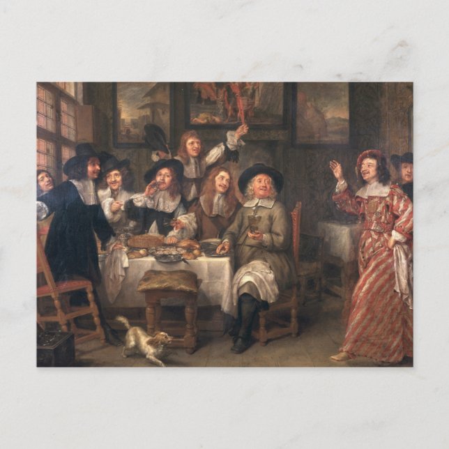 Das Künstleressen Postkarte (Vorderseite)