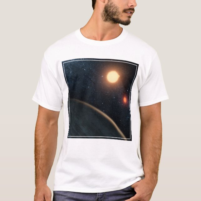 Das künstlerische Konzept illustriert Kepler-16b. T-Shirt (Vorderseite)