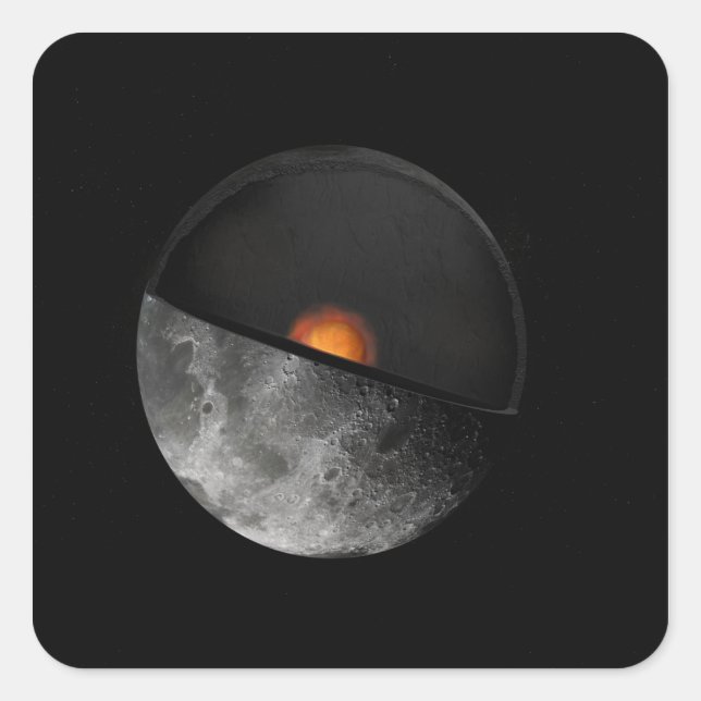 Das künstlerische Konzept zeigt einen möglichen in Quadratischer Aufkleber (Vorderseite)