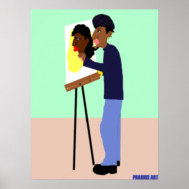 Das Künstlerplakat Poster (Vorne)