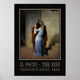 Das Kunstplakat des Kusses/IL Bacio Poster