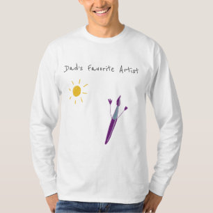 Das Kunstwerk Ihres Kindes auf einem T-Shirt