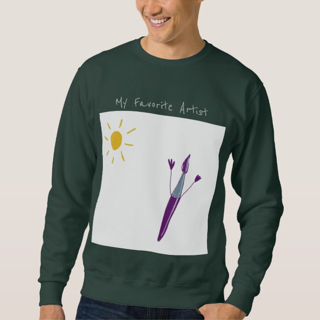 Das Kunstwerk Ihres Kindes Sweatshirt (Vorderseite)
