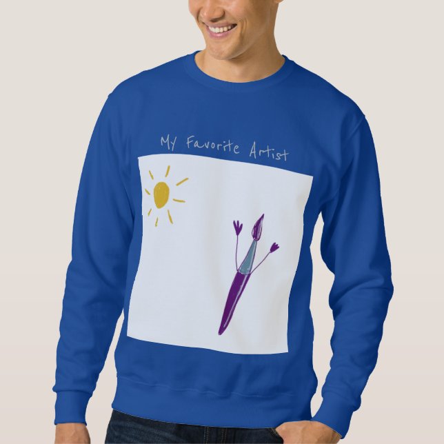 Das Kunstwerk Ihres Kindes Sweatshirt (Vorderseite)