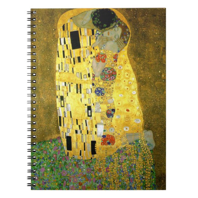 Das Kuss ~ Gustav Klimt Notizblock (Vorderseite)