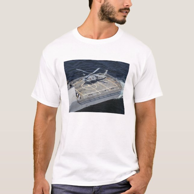 Das Küstenschiff USS Freedom T-Shirt (Vorderseite)