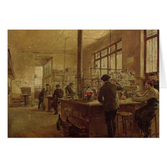 Das Labor, 1887 (Vorderseite (Horizontal))