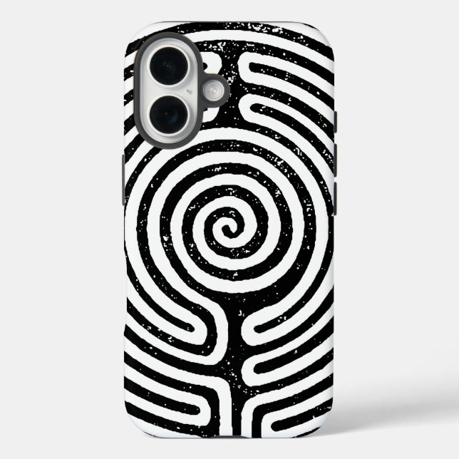 Das Labyrinth Case-Mate iPhone Hülle (Rückseite)